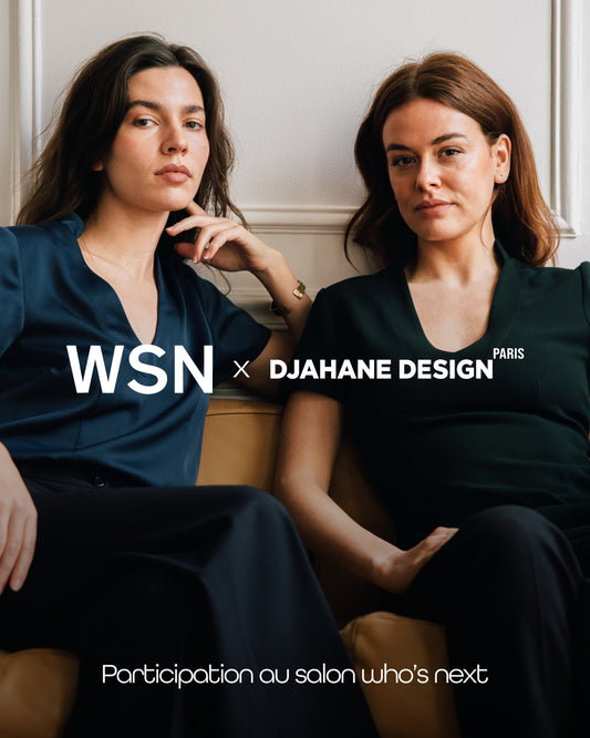 Nous avons présenté notre première collection de prêt-à-porter au Salon Who's Next en Janvier 2025